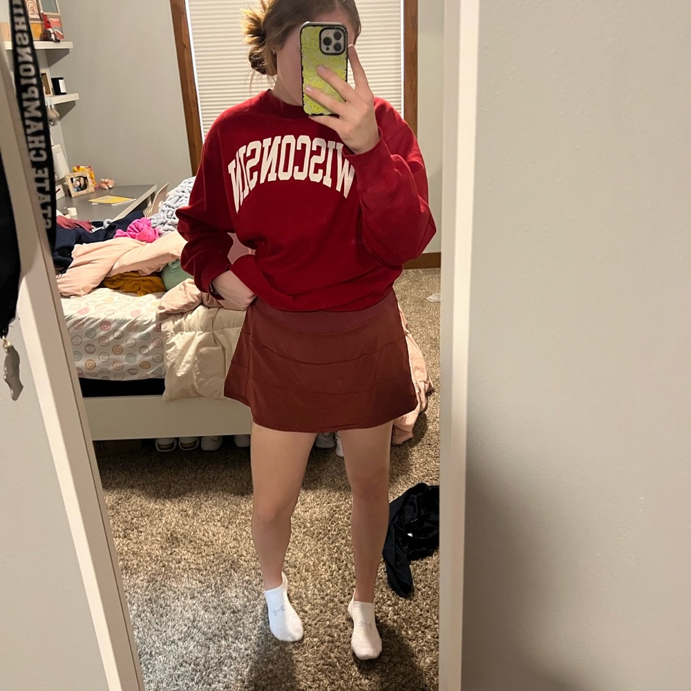 LULULEMON pace rival skirt long